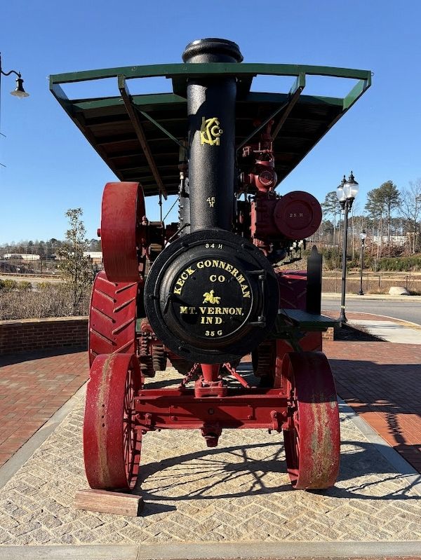 The front of the 1920 Keck-Gonnerman 20 H.P. Serial number 1623 steam engine image. Click for full size.