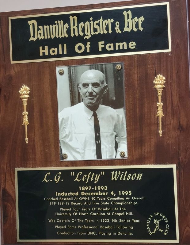 "Lefty" Wilson image. Click for full size.
