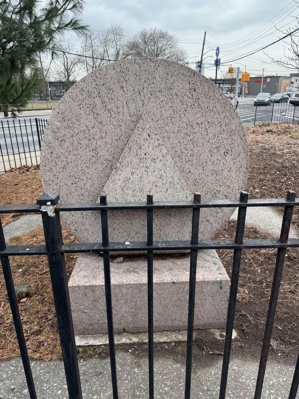 Meucci Triangle Marker [Reverse] image. Click for full size.