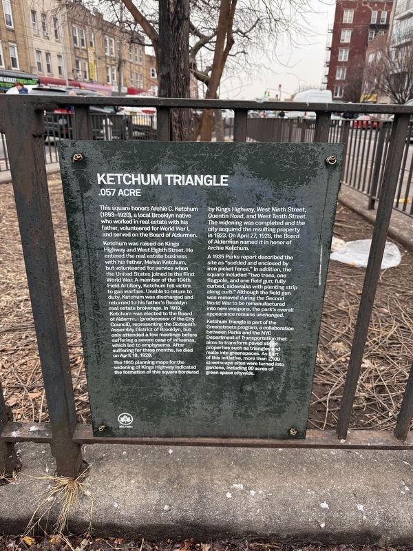 Ketchum Triangle Marker. Click for full size. Ketchum Triangle Marker image. Click for full size.