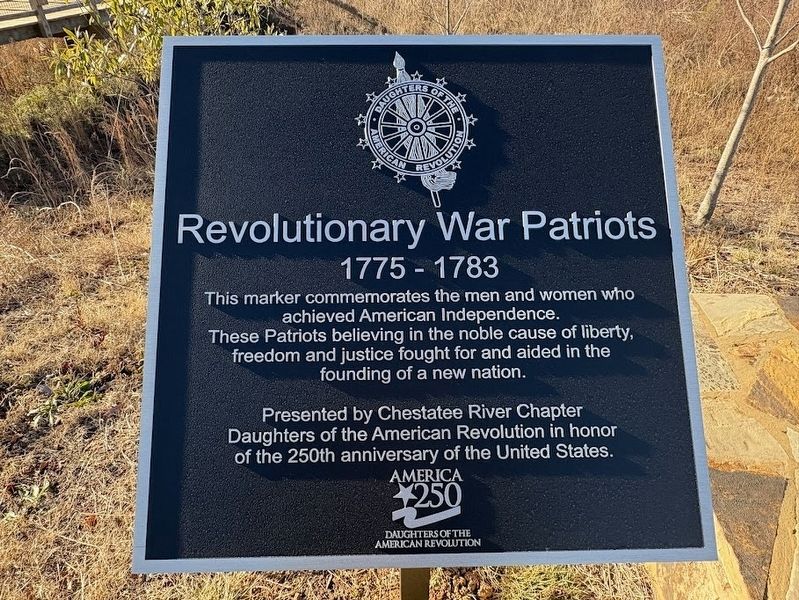 Revolutionary War Patriots Marker. Click for full size. Revolutionary War Patriots Marker image. Click for full size.