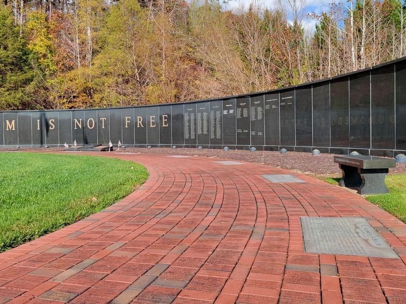 Veterans Memorial at Dan Daniel Memorial Park image. Click for full size.