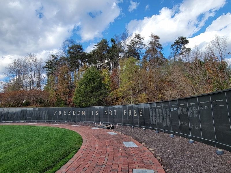 Veterans Memorial at Dan Daniel Memorial Park image. Click for full size.