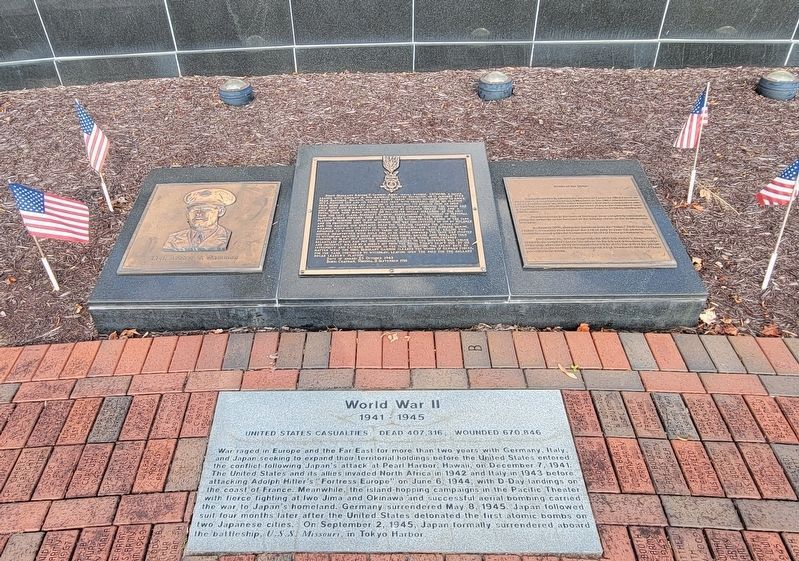 World War II Marker image. Click for full size.