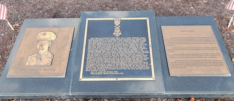 Battle of the Bulge Marker (right) image. Click for full size.