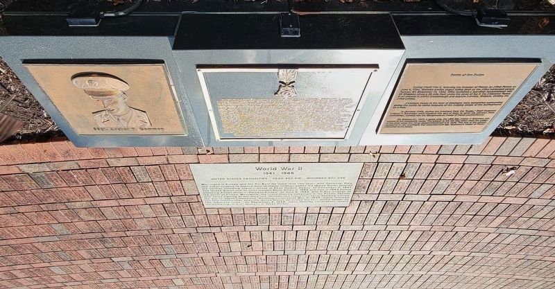 Battle of the Bulge Marker (right) image. Click for full size.