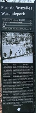 Parc de Bruxelles / Warandepark Marker. Click for full size. Parc de Bruxelles / Warandepark Marker image. Click for full size.