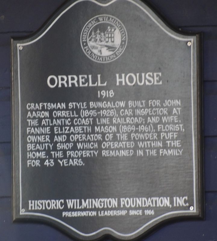 Orrell House Marker image. Click for full size.