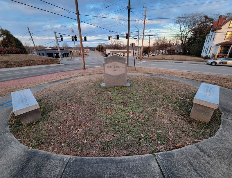 Doyle J. Thomas Park upgrades. Click for full size. Doyle J. Thomas Park upgrades image. Click for full size.