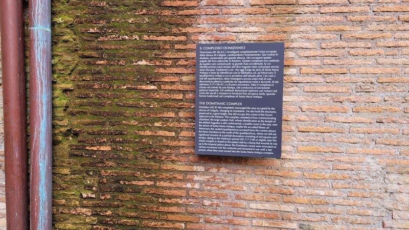 Il Complesso Domizianeo / The Domitianic Complex Marker image. Click for full size.