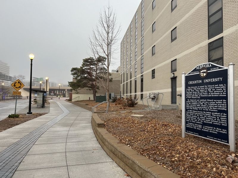 Creighton University Marker image. Click for full size.