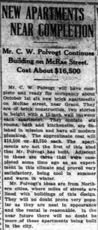 Polvogt Apartments news item image. Click for full size.