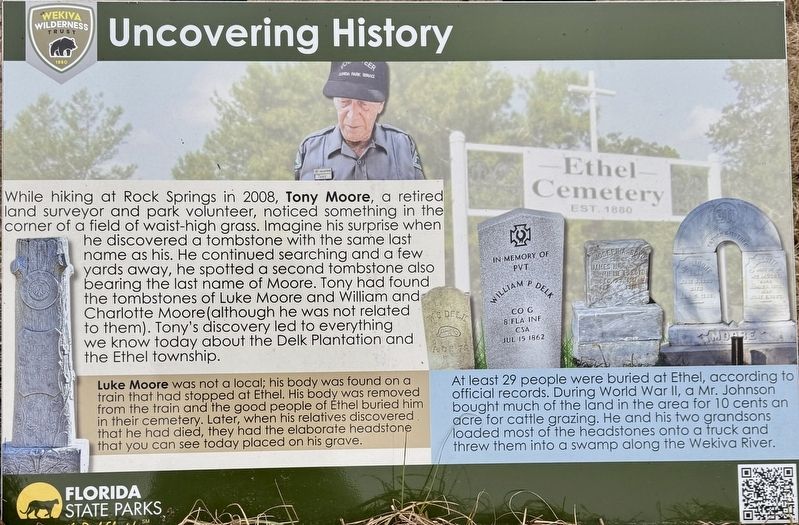 Uncovering History Marker. Click for full size. Uncovering History Marker image. Click for full size.