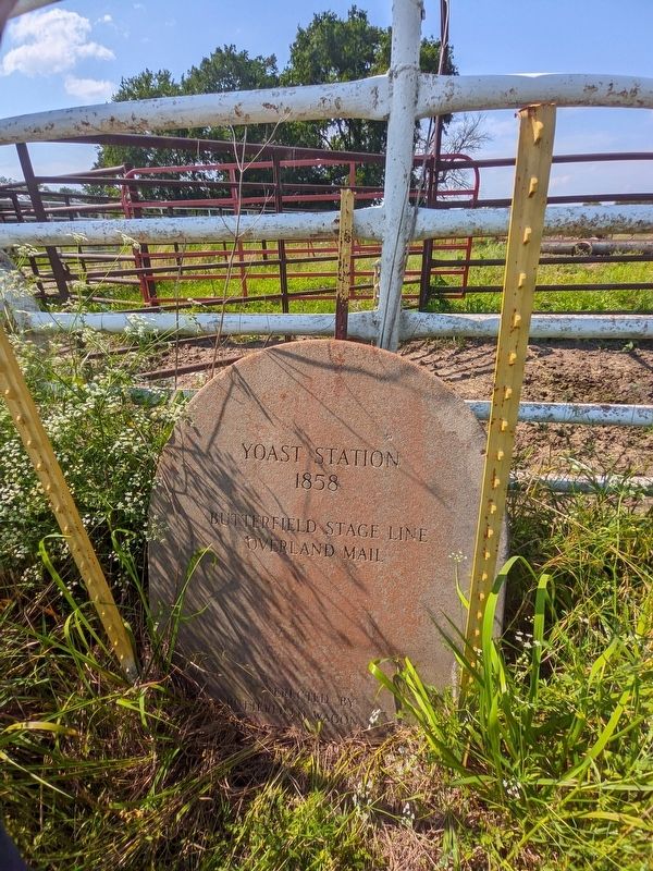 Yoast Station 1858 Marker. Click for full size. Yoast Station 1858 Marker image. Click for full size.