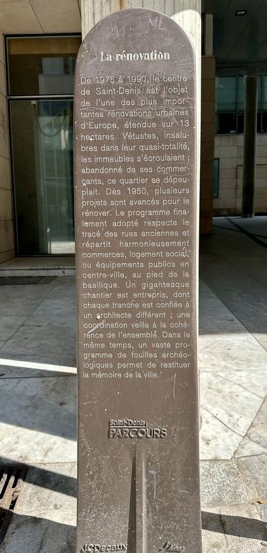 La r�novation Marker image. Click for full size.