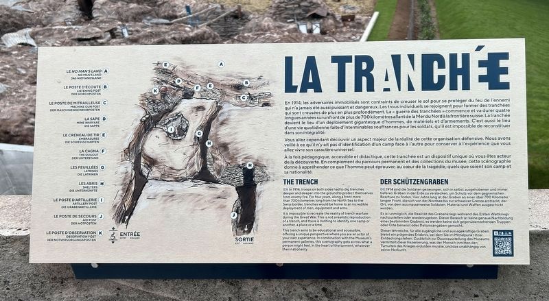 La Tranch�e Marker image. Click for full size.