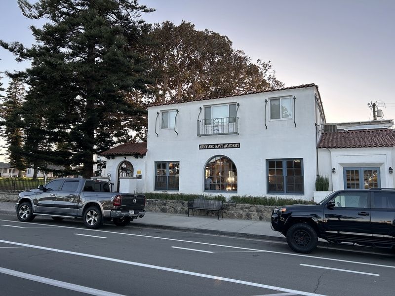 Red Apple Inn / Army and Navy Academy Marker image. Click for full size.