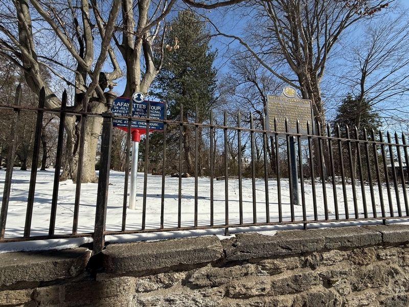 Lafayette's Tour Marker image. Click for full size.