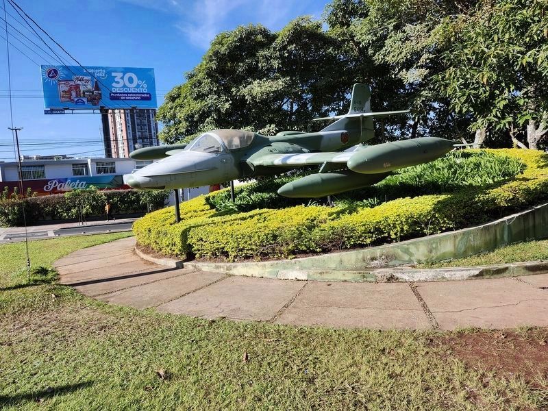 Another Arava airplane near the Guatemalan Air Force Memorial. Click for full size. Another Arava airplane near the Guatemalan Air Force Memorial image. Click for full size.