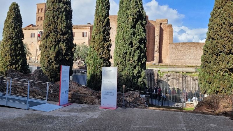 Terme di Elagabalo / Baths of Elagabalus Marker. Click for full size. Terme di Elagabalo / Baths of Elagabalus Marker image. Click for full size.