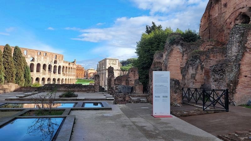 Terme di Elagabalo / Baths of Elagabalus Marker. Click for full size. Terme di Elagabalo / Baths of Elagabalus Marker image. Click for full size.