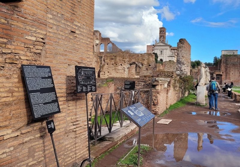 La Casa delle Vestali / The House of the Vestals Marker image. Click for full size.