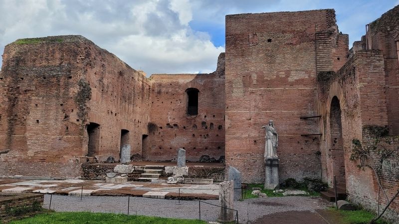 House of the Vestals - Southeast Area. Click for full size. House of the Vestals - Southeast Area image. Click for full size.