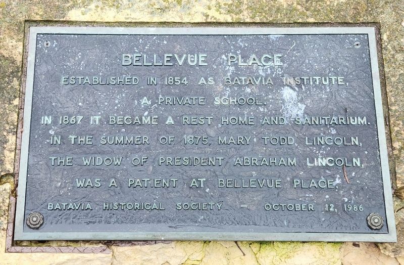 Bellevue Place Marker. Click for full size. Bellevue Place Marker image. Click for full size.