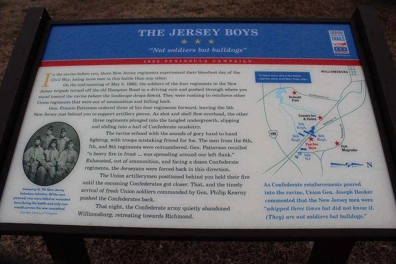The Jersey Boys Marker image. Click for full size.