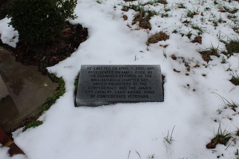 Tablet Placed to Recognize UDC & SCV Rededication image. Click for full size.