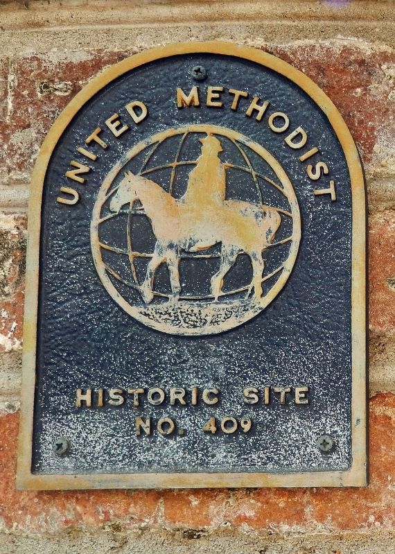 United Methodist Historic Site No. 409. Click for full size. United Methodist Historic Site No. 409 image. Click for full size.
