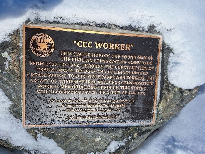 "CCC Worker" Marker image. Click for full size.
