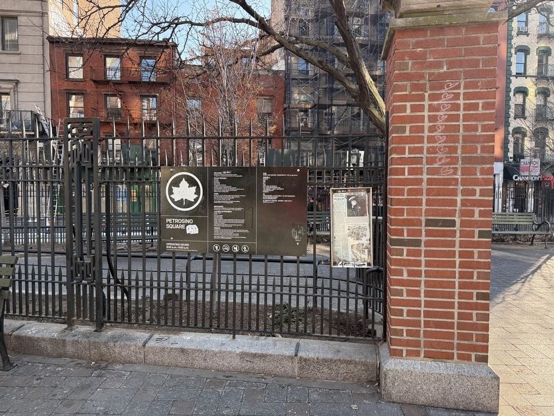 Who Was Petrosino? Marker image. Click for full size.