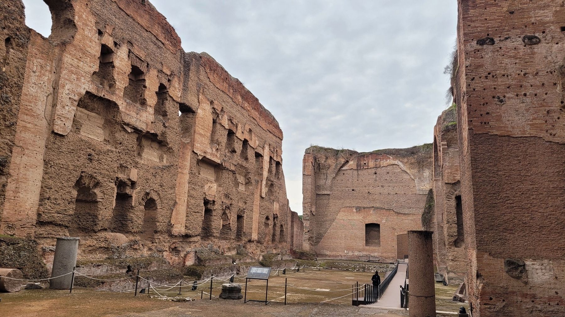 A view of the swimming pool (Natatio). Click for full size. A view of the swimming pool (Natatio) image. Click for full size.