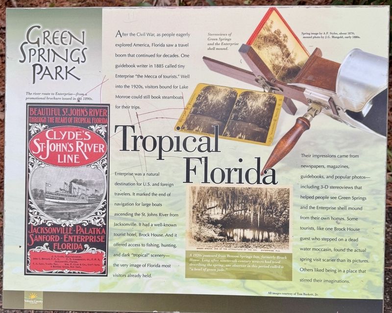 Tropical Florida Marker. Click for full size. Tropical Florida Marker image. Click for full size.