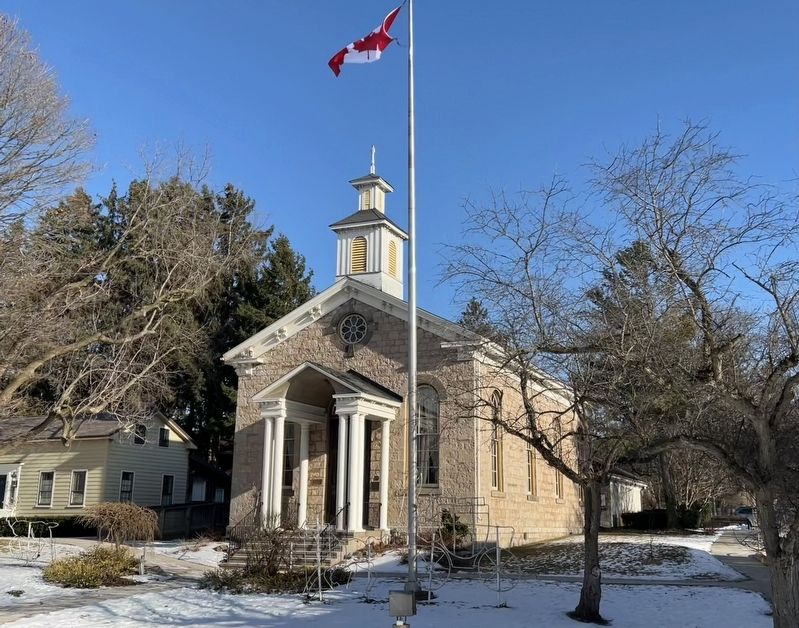 Ancaster Township Hall, 2025 image. Click for full size.