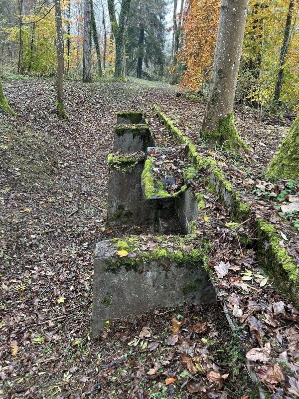 Retranchement d'infanterie Marker image. Click for full size.