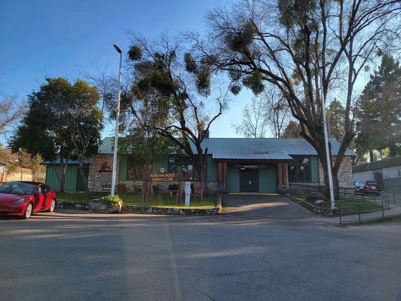 Placer County Museum and Marker image. Click for full size.