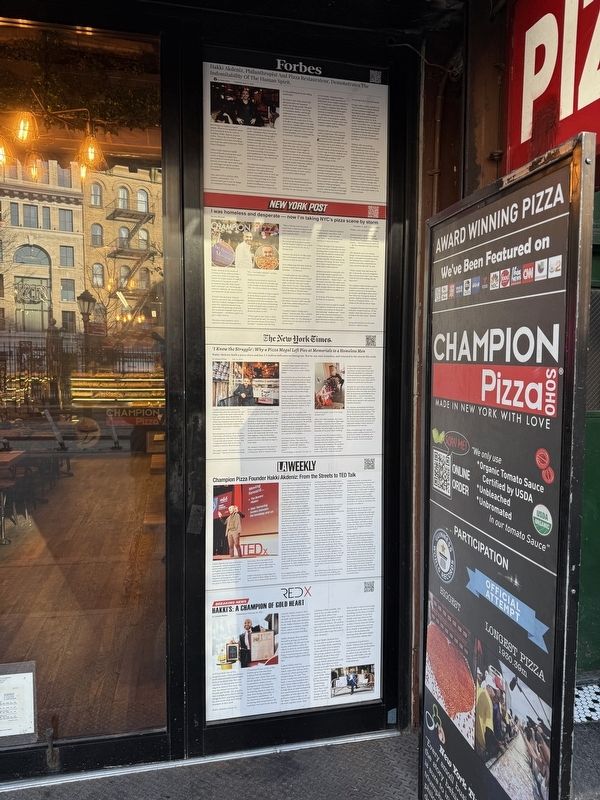 Champion Pizza Marker. Click for full size. Champion Pizza Marker image. Click for full size.