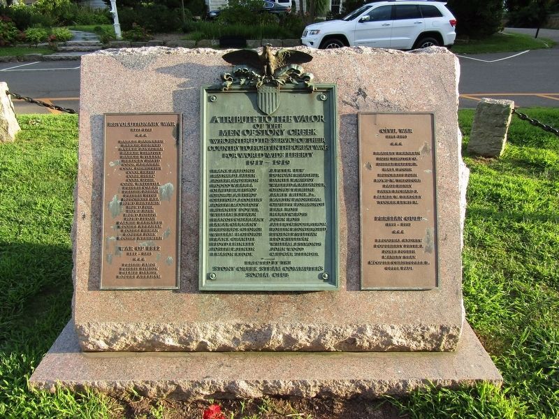 Revolutionary War & War of 1812 Memorial image. Click for full size.