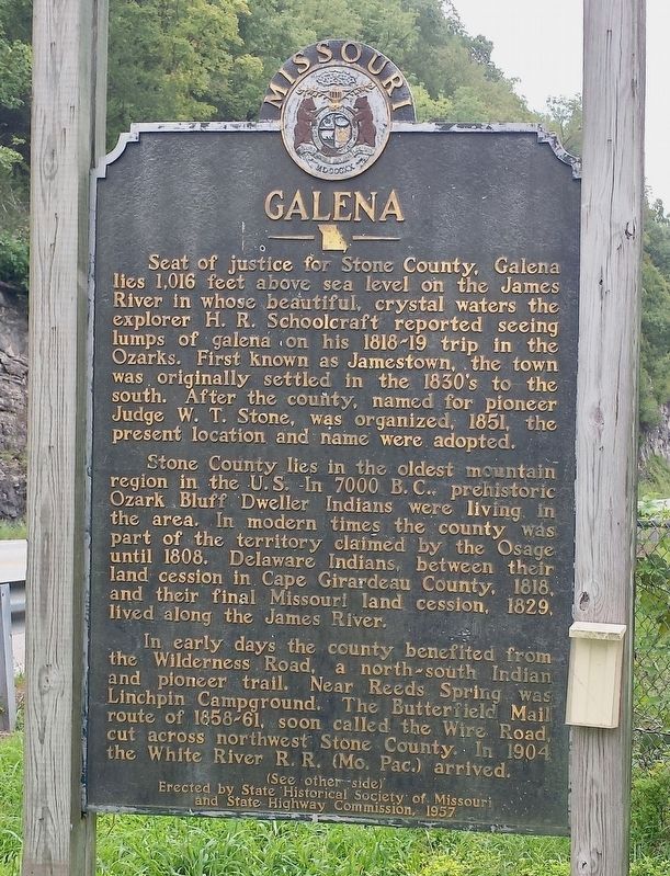 Galena Marker image. Click for full size.