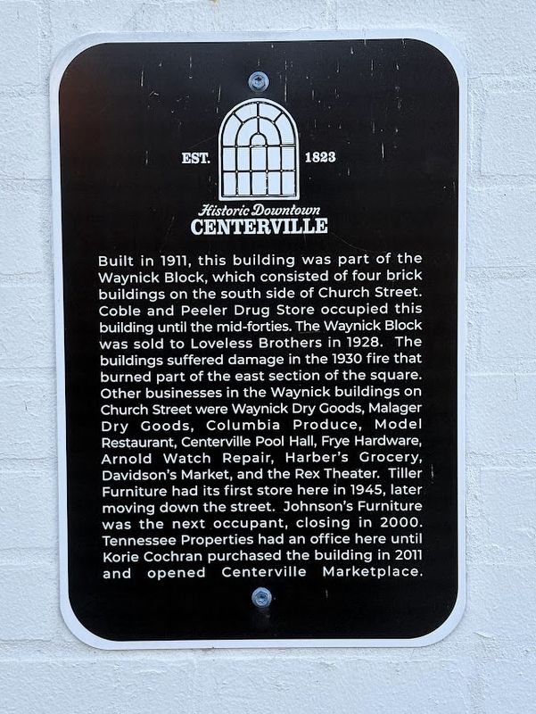 Centerville Marketplace Marker image. Click for full size.