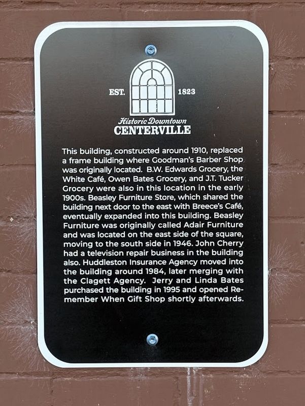 Remember When Gift Shop Marker image. Click for full size.