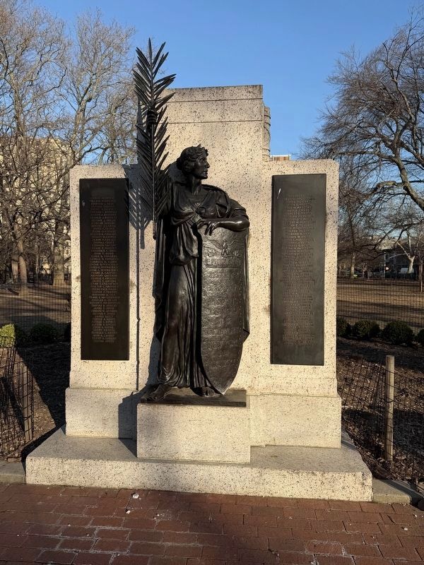 World War I Memorial Marker. Click for full size. World War I Memorial Marker image. Click for full size.