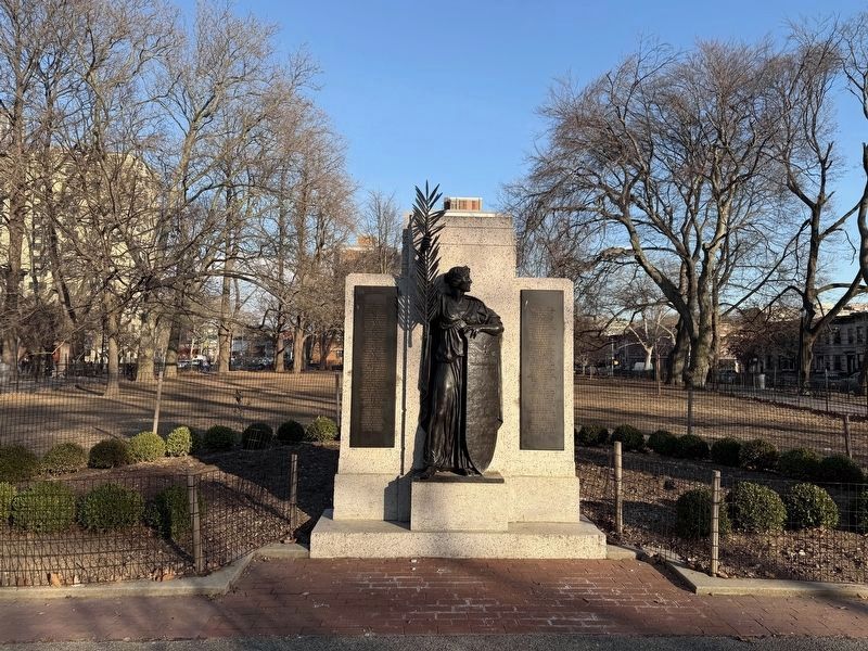 World War I Memorial. Click for full size. World War I Memorial image. Click for full size.
