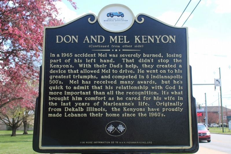 Don and Mel Kenyon Marker image. Click for full size.