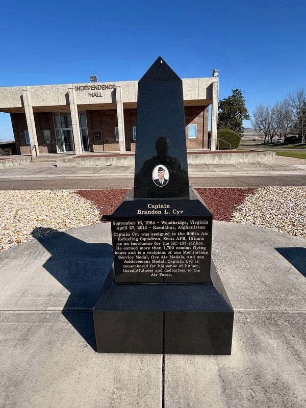 MC-12W Project Liberty Team Memorial image. Click for full size.