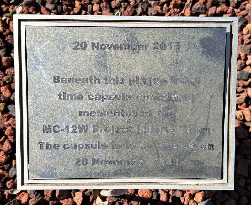 MC-12W Project Liberty Team Memorial image. Click for full size.