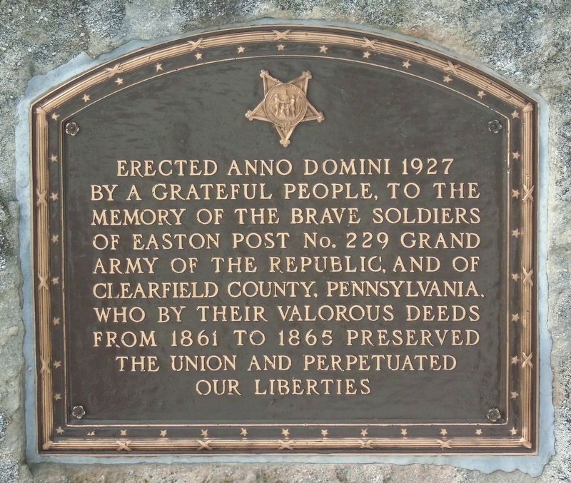 Civil War Memorial Marker image. Click for full size.