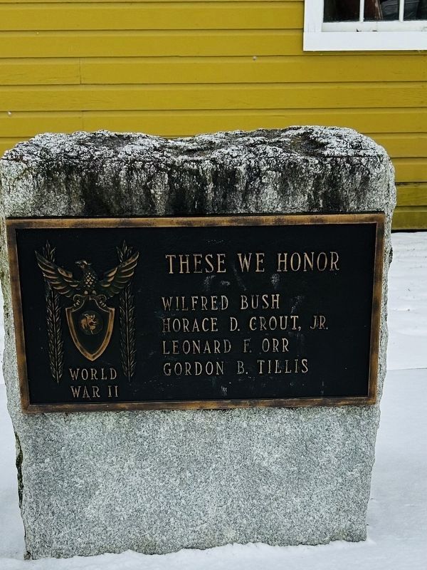 These We Honor Marker. Click for full size. These We Honor Marker image. Click for full size.